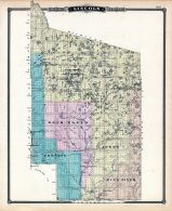 Lincoln County Map, Wisconsin State Atlas 1878